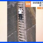 岐阜県・下呂市にある「ほぼ垂直」な“最恐”の階段…足がすくむ階段が誕生したワケ｜TBS NEWS DIG