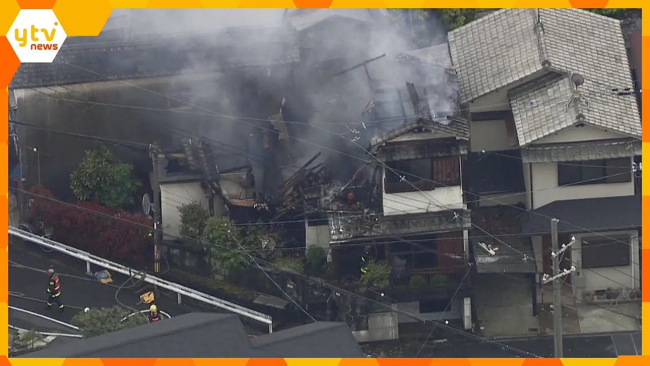 【速報】大阪・枚方市の木造2階建て住宅で火事、1人が死亡 京阪牧野駅から東に1キロの住宅密集地