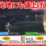 【間もなくゴールデンウイーク】宿泊費に入園料も…観光地にも値上げの波  観光客も“節約”へ