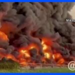 ロシア側「ドローンによる攻撃」 クリミア半島の燃料貯蔵施設で大規模火災｜TBS NEWS DIG