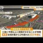 羽田空港と東京駅など結ぶ“新路線”　6月から工事着手　2031年度に開業へ　JR東日本(2023年4月5日)