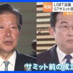 「LGBT理解増進法案」が自民党内で議論　G7広島サミット前の成立が焦点｜TBS NEWS DIG