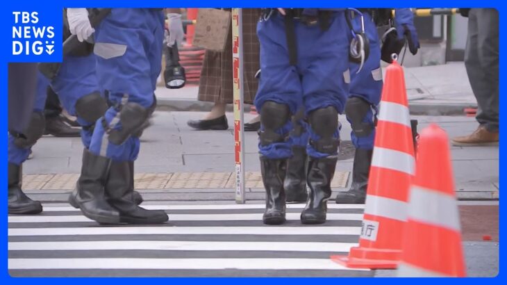 日本橋人形町でミキサー車に小学3年男児がひかれ大けが　命に別状なし　運転していた60代の男を逮捕｜TBS NEWS DIG