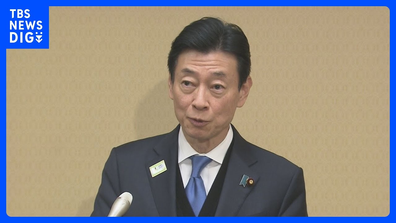西村経産大臣　拘束邦人の早期解放求める　約3年半ぶり中国商務相と会談｜TBS&nbsp;NEWS&nbsp;DIG