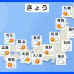 【5月20日 今日の天気】関東の霧雨も止んで少し晴れ間も　東北の太平洋側は曇りがち｜TBS NEWS DIG