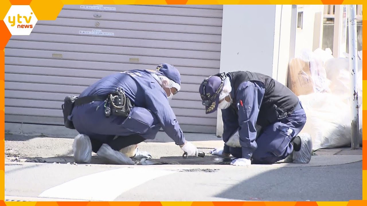 【速報】男性の顔に液体かけて火をつける事件　男は逃走　殺人未遂容疑で行方を追う　大阪市西成区