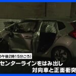 センターラインはみ出し正面衝突か　山形自動車道トンネル内事故1歳児含む3人死亡｜TBS NEWS DIG