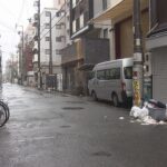 大阪・ミナミで未明のひったくり　７１歳女性が軽傷　犯人の男は逃走中