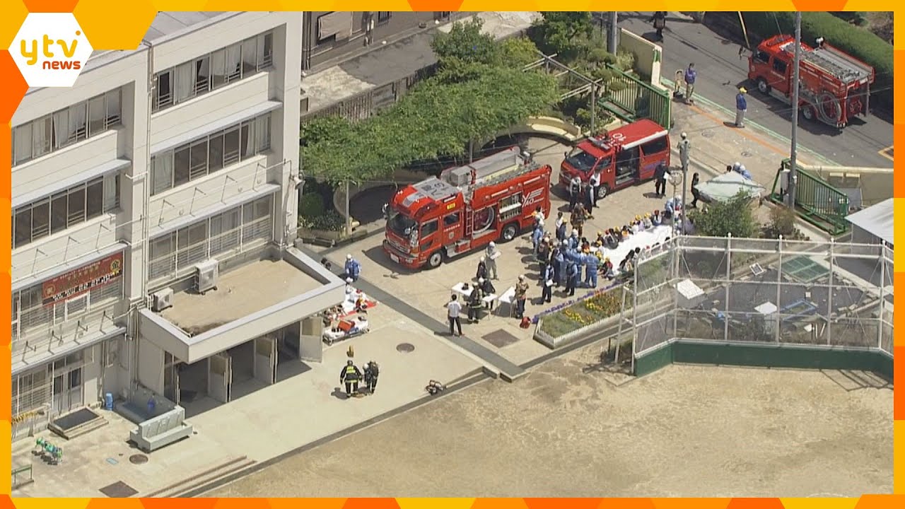 【速報】大阪・八尾市の小学校で異臭騒ぎ　児童５１人が体調不良訴え、病院に搬送「ガスみたいな臭い」