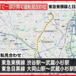 【速報】東急新横浜線  相鉄線との直通運転を中止