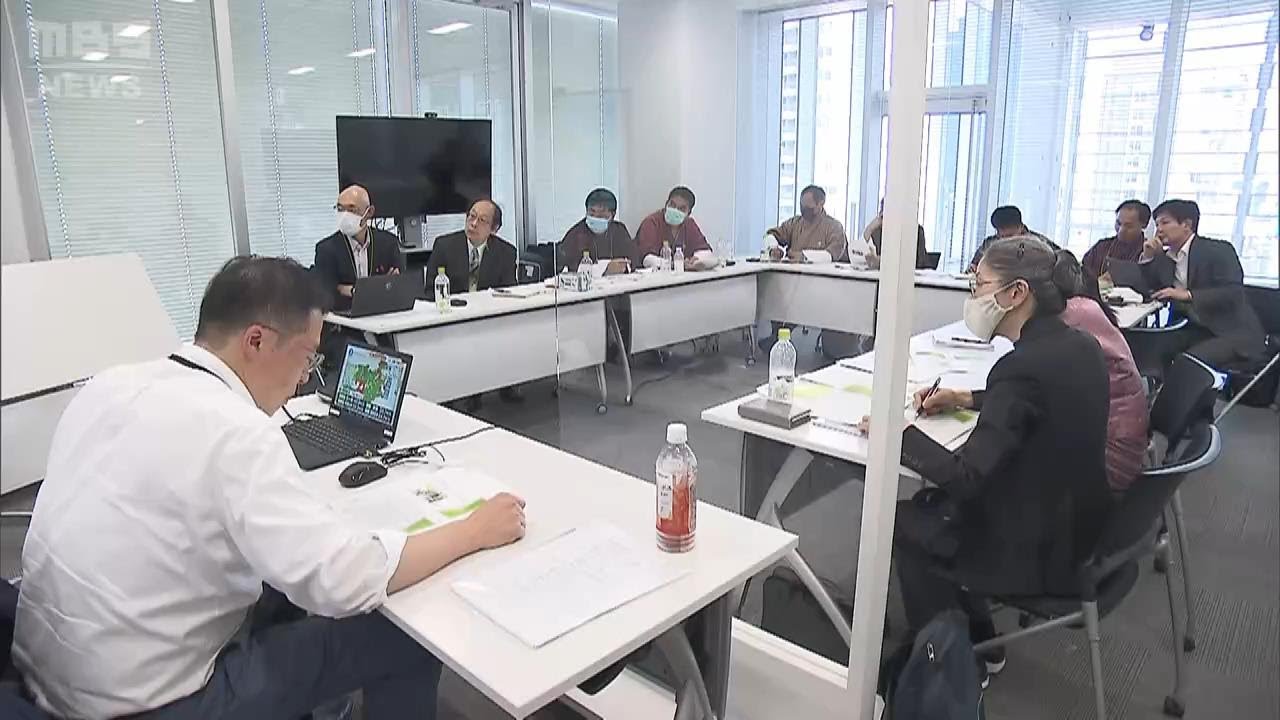 ブータン王国の気象業務関係者ら『天気予報の伝え方』学びにテレビ番組などを見学(2023年5月17日)