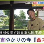 【中継】豊臣秀吉ゆかりの寺『西本願寺』で特別公開！貴重な国宝が続々…京都三名閣の１つ「飛雲閣」から眺める景色もご紹介（2023年5月16日）