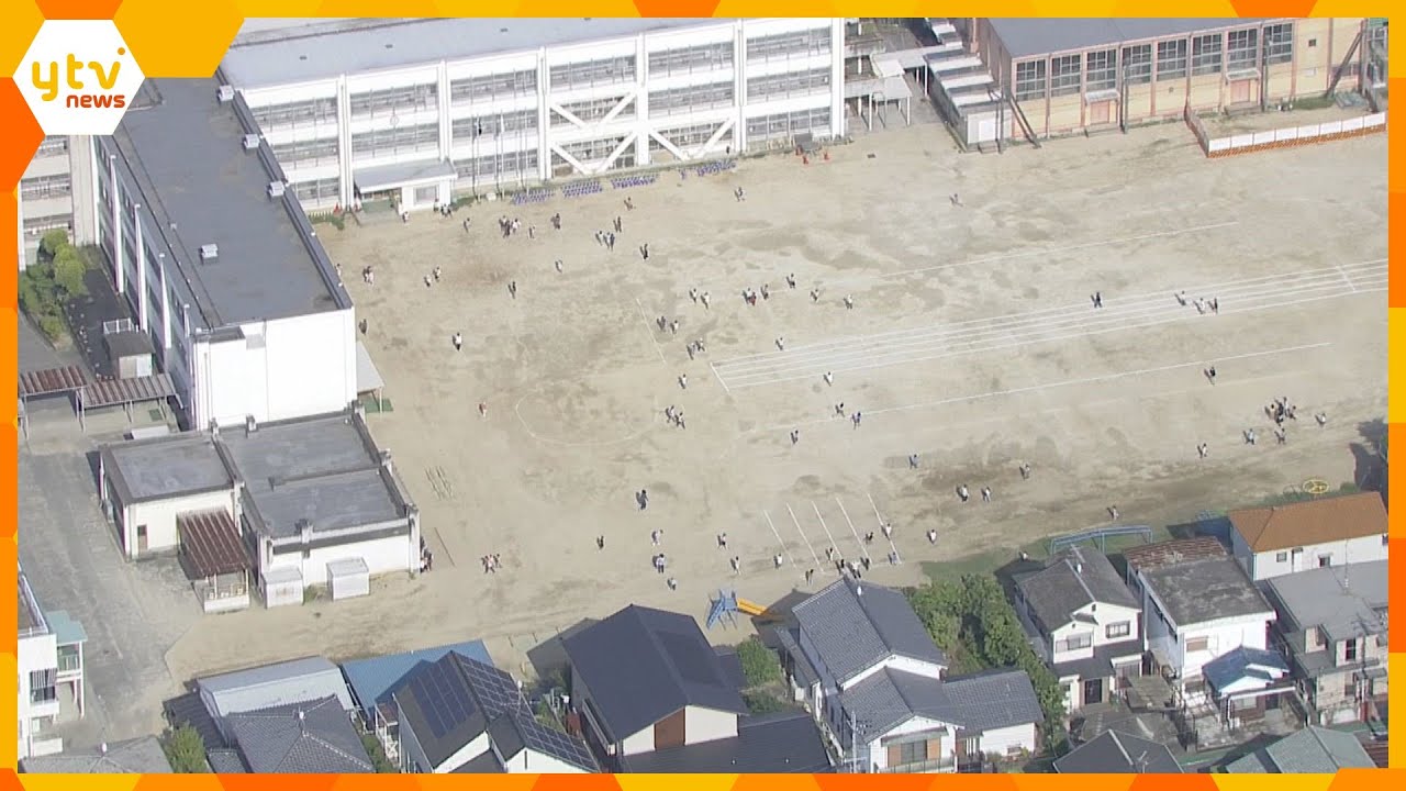 【速報】大阪・羽曳野市の小学校で児童９人熱中症か　体育で「シャトルラン」中に頭痛など訴え