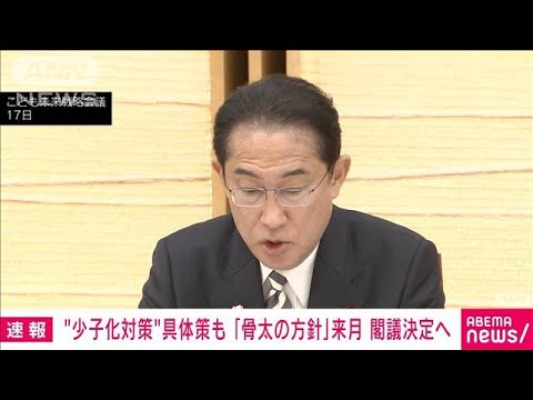 【独自】“少子化対策”具体策も「骨太の方針」来月 16日閣議決定へ(2023年5月18日)