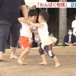 最年少は２歳！子ども約４０人が参加「わんぱく相撲」　小さな力士たちへ温かい拍手（2023年5月21日）