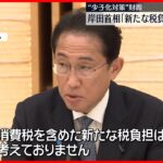 【岸田首相】「新たな税負担は考えていない」  “異次元の少子化対策”実行財源…方向性を示す