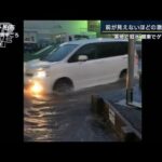 ものの数分で冠水も…関東“ゲリラ雷雨”埼玉で大雨警報・竜巻注意情報(2023年5月22日)