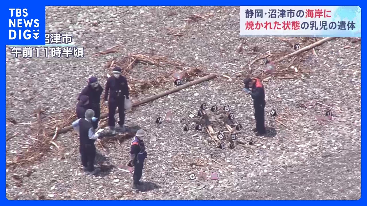 焼かれた状態で乳児の遺体見つかる　静岡・沼津市死体遺棄事件｜TBS&nbsp;NEWS&nbsp;DIG