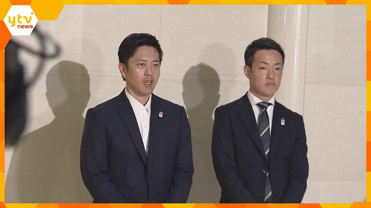 ハラスメント問題などで揺らぐ中…狙いは「パイプ」再構築か　吉村知事と横山市長が岸田首相らと会談