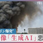 “ペンタゴンで爆発”偽画像生成AI悪用か 「ベリングキャット」創設者が分析 生成AIの国際ルール作りの行方は？【news23】