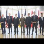 G7広島サミット　ゼレンスキー大統領と首脳らが会合(2023年5月21日)