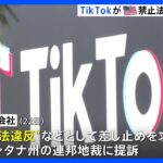 全米初の“TikTok禁止法”めぐり運営会社が提訴　中国政府の利用者データアクセスは「証拠のない臆測」と訴え｜TBS NEWS DIG