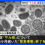 WHO「サル痘」の緊急事態宣言を終了｜TBS NEWS DIG