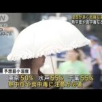 関東は猛暑一段落も危険な蒸し暑さ熱中症に注意(2023年6月19日)