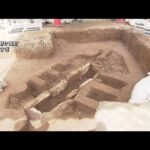 吉野ケ里遺跡の石棺墓発掘調査現場を一般公開(2023年6月24日)