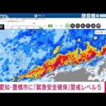 【速報】愛知・豊橋市に「緊急安全確保」警戒レベル5(2023年6月2日)