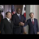 北朝鮮ミサイル情報リアルタイム共有システム　早期運用開始で一致　日米韓国防相会談(2023年6月3日)