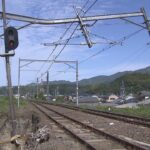 ＪＲ和歌山線　橋本ー粉河駅間で約１週間運転取り止め　大雨で線路の土台が崩落　ＪＲ西日本