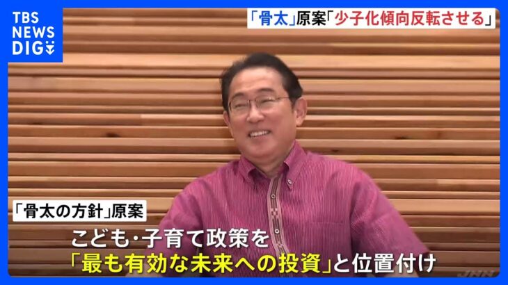 「骨太の方針」原案判明　少子化対策予算「保険料負担の上昇抑制が極めて重要」｜TBS NEWS DIG