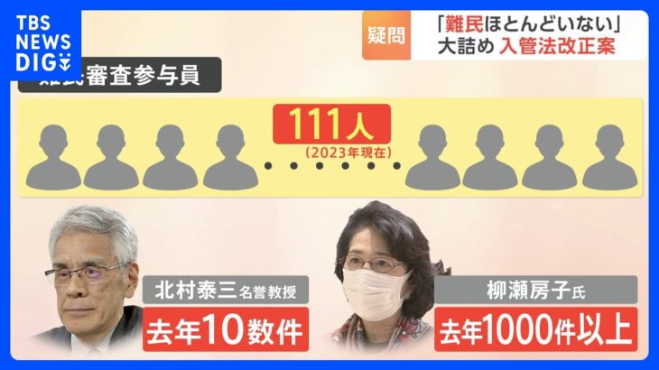 難民審査　一部の参与員に集中　他の参与員から疑問の声「誰がそういう操作しているのか」｜TBS NEWS DIG