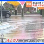東日本太平洋側中心に雨　静岡などでは局地的に激しい雨　先週大雨被害…愛知の温泉旅館に再び水｜TBS NEWS DIG