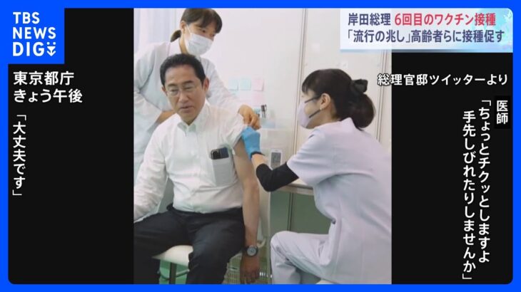 岸田総理が6回目の新型コロナワクチン接種高齢者らに接種検討を呼びかけ夏に感染拡大の可能性TBSNEWSDIG