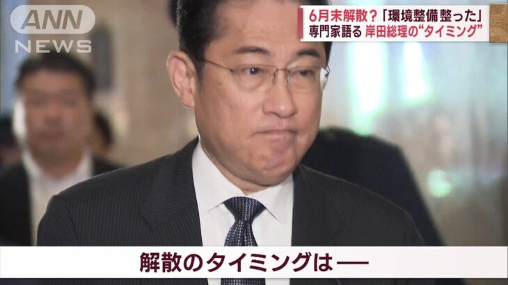 会期末が迫る中…ザワつく永田町　岸田総理「解散のタイミング決めている」(2023年6月13日)