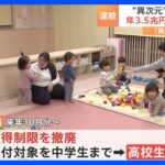 政府の少子化対策に疑問の声も異次元とは思わないTBSNEWSDIG