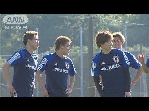 サッカー日本代表次なる場所は大阪 この合宿一番の暑さの中選手たちが汗を流す(2023年6月19日)
