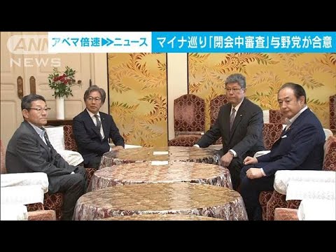 マイナンバーカードを巡るトラブル国会閉会中審査与野党が合意(2023年6月21日)