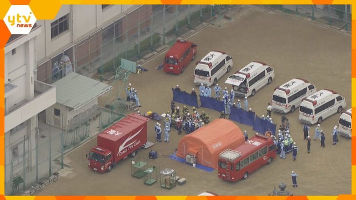 中学生人が熱中症か体育のシャトルラン中に体調不良訴え病院搬送大阪市立高津中学校