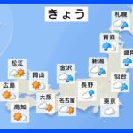 6月23日今日の天気北陸や北日本中心に雨九州から関東天気回復して暑さ戻る関東はにわか雨もTBSNEWSDIG
