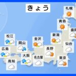 6月26日今日の天気西日本を中心に雨や雷雨関東もにわか雨に注意沖縄奄美は夏空TBSNEWSDIG