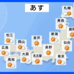 【6月4日 明日の天気】北日本は急な雨や雷雨 九州は夜は雨の降り出す所が｜TBS NEWS DIG