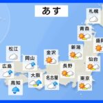 【6月5日 明日の天気】梅雨入り前の貴重な晴れ間｜TBS NEWS DIG