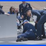 バイデン大統領（80）　空軍士官学校卒業式で転倒｜TBS NEWS DIG