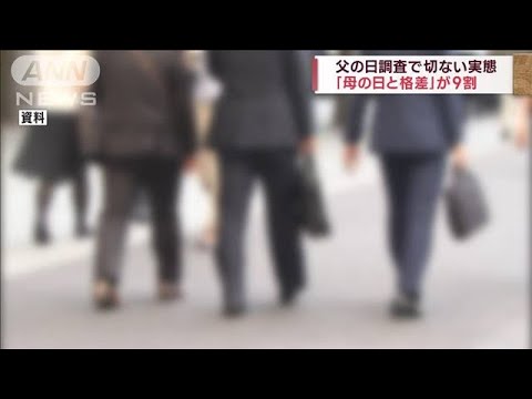 父の日調査で切ない実態母の日と格差が9割(2023年6月17日)