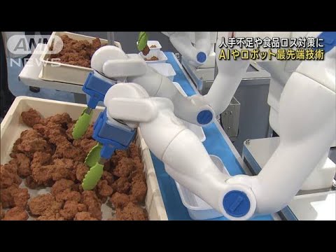 人手不足や食品ロス対策に AIやロボットの最先端技術(2023年6月6日)