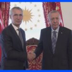 NATO事務総長　トルコ大統領と会談　“スウェーデン代表団ら今月中旬に会談　協議継続で合意”｜TBS NEWS DIG