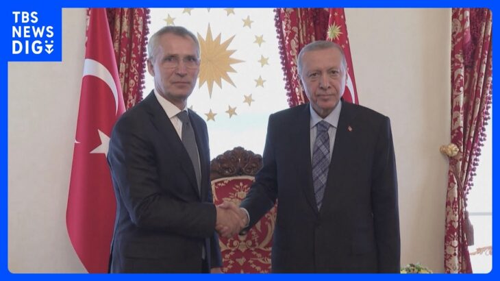 NATO事務総長　トルコ大統領と会談　“スウェーデン代表団ら今月中旬に会談　協議継続で合意”｜TBS NEWS DIG